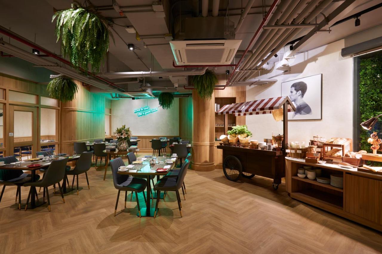 Somerset Rama 9 Bangkok Eksteriør billede The interior of the restaurant