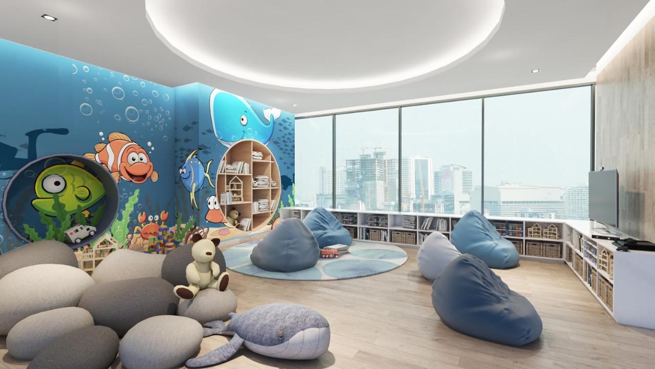 Somerset Rama 9 Bangkok Eksteriør billede Library