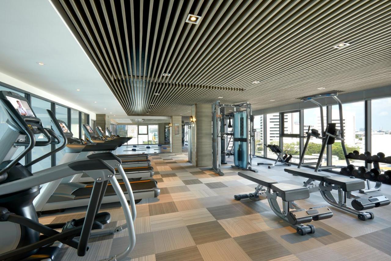 Somerset Rama 9 Bangkok Eksteriør billede The gym at the 1018 building